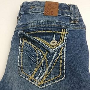 Ariya Destroyed  Cropped Jeans